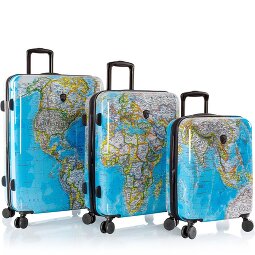 Heys Black Camo 4 Rollen Kofferset 3-teilig mit Dehnfalte  Variante 4