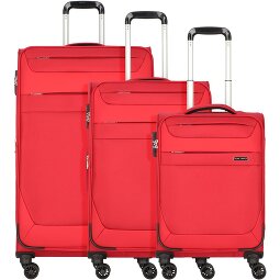 Worldpack Dublin 4 Rollen Kofferset 3-teilig mit Dehnfalte  Variante 2