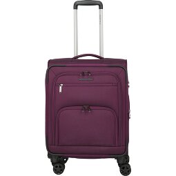 Travelite Cubis 4 Rollen Kabinentrolley S 55 cm mit Dehnfalte  Variante 2