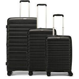 d&n Travel Line 4700 4 Rollen Kofferset 3-teilig mit Dehnfalte  Variante 1