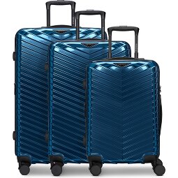 Redolz Essentials 18 2.0 4 Rollen Kofferset 3-teilig mit Dehnfalte  Variante 2