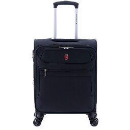 Gladiator 2000 4 Rollen Kabinentrolley 55 cm mit Dehnfalte  Variante 1