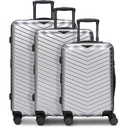 Redolz Essentials 18 2.0 4 Rollen Kofferset 3-teilig mit Dehnfalte Variante 1