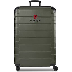 Tonino Lamborghini Milano 4-Rollen Trolley XL 83 cm Sondergrösse mit Dehnfalte  Variante 2