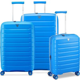 Roncato B-Flying Move 4 Rollen Kofferset 3-teilig mit Dehnfalte  Variante 19