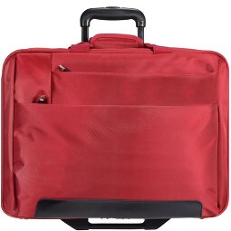 Dermata 2 Rollen Businesstrolley 37 cm Laptopfach  Variante 1