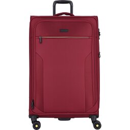 d&n Travel Line 9704 4 Rollen Trolley L 78 cm mit Dehnfalte  Variante 2