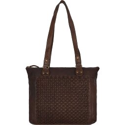 Greenland Nature Femi & Nine Schultertasche Leder 35 cm  Variante 4