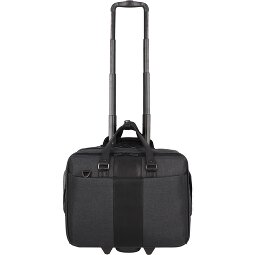 Dermata 2 Rollen Businesstrolley 46 cm Laptopfach  Variante 2