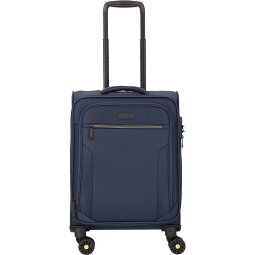 d&n Travel Line 9704 4 Rollen Kabinentrolley S 55 cm mit Dehnfalte  Variante 2