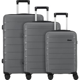 d&n Travel Line 4100 4 Rollen Kofferset 3-teilig  Variante 2