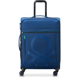 Delsey Paris x United Colors of Benetton Color Bock 4-Rollen Trolley 67 cm mit Dehnfalte  Variante 2