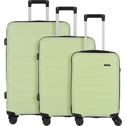 d&n Travel Line 4100 4 Rollen Kofferset 3-teilig  Variante 3