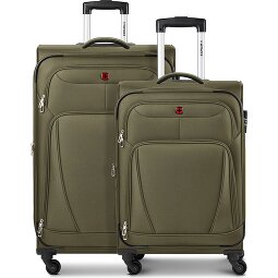 Wenger Beaumont 4 Rollen Kofferset 2-teilig mit Dehnfalte  Variante 3