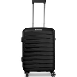 Franky London 4 Rollen Kabinentrolley S 55 cm mit Dehnfalte  Variante 2