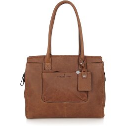 Castelijn & Beerens Carisma Schultertasche RFID Leder 38 cm Laptopfach  Variante 1