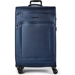 d&n Travel Line 9804 4 Rollen Trolley L 78 cm mit Dehnfalte  Variante 2
