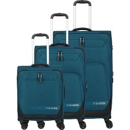 Travelite Kick Off 4 Rollen Kofferset 3-teilig mit Dehnfalte  Variante 3