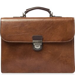 Castelijn & Beerens Rien Aktentasche RFID Schutz Leder 39.5 cm Laptopfach  Variante 2