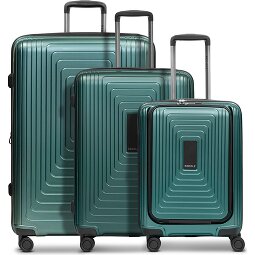 Redolz Essentials 14 4 Rollen Kofferset 3-teilig mit Dehnfalte  Variante 5