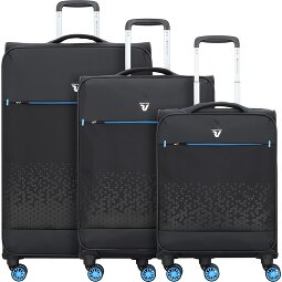 Roncato Crosslite 4 Rollen Kofferset 3-teilig mit Dehnfalte  Variante 2