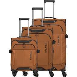 Travelite Briize 4 Rollen Kofferset 3-teilig mit Dehnfalte  Variante 1
