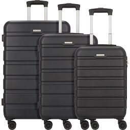 Worldpack Phoenix 4 Rollen Kofferset 3-teilig  Variante 1