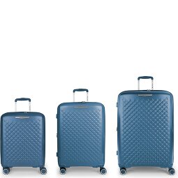 Gabol Queens 4 Rollen Kofferset 3-teilig mit Dehnfalte  Variante 1