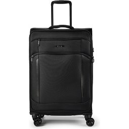 d&n Travel Line 9804 4 Rollen Trolley M 68 cm mit Dehnfalte  Variante 1
