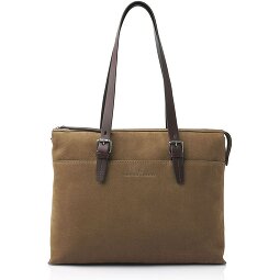 Castelijn & Beerens Nubuck Schultertasche Leder 40 cm Laptopfach  Variante 2