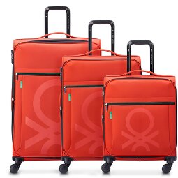 Delsey Paris x United Colors of Benetton Color Block 4-Rollen Kofferset 3 tlg.  Variante 3