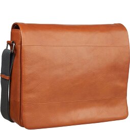 Leonhard Heyden Hamburg Messenger Leder 38 cm Laptopfach  Variante 1