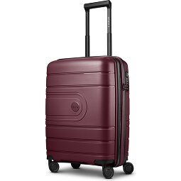 Redolz Essentials 11 4 Rollen Kabinentrolley 55 cm mit Dehnfalte  Variante 3