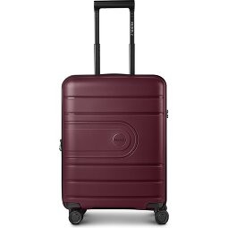 Redolz Essentials 11 4 Rollen Kabinentrolley 55 cm mit Dehnfalte  Variante 3
