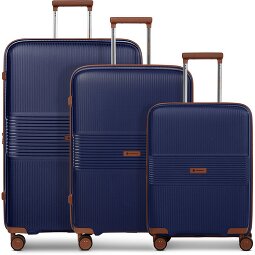 Farmhood Eco Edition 02 4 Rollen Kofferset 3-teilig mit Dehnfalte  Variante 3