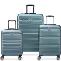 Delsey Paris Air Armour 4 Rollen Kofferset 3-teilig mit Dehnfalte  Variante 1