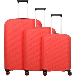 Travelite Burano 4 Rollen Kofferset 3-teilig mit Dehnfalte  Variante 4