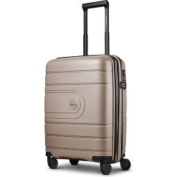Redolz Essentials 11 4 Rollen Kabinentrolley 55 cm mit Dehnfalte  Variante 7