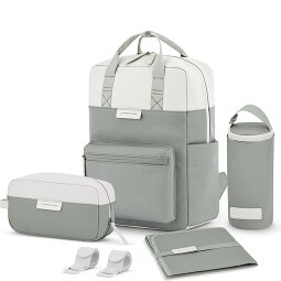 Kapten & Son Bergen Wickelrucksack Set 4 tlg. Laptopfach  Variante 3