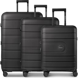 Redolz Essentials 11 4 Rollen Kofferset 3-teilig mit Dehnfalte  Variante 2
