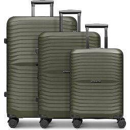Stratic Shine 4 Rollen Kofferset 3-teilig mit Dehnfalte  Variante 1