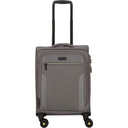 d&n Travel Line 9704 4 Rollen Kabinentrolley S 55 cm mit Dehnfalte  Variante 4