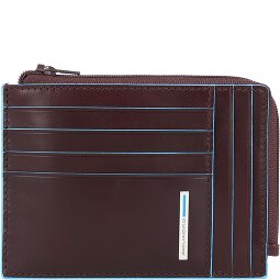 Piquadro Blue Square Kreditkartenetui RFID Schutz Leder 12 cm Geschenkbox  Variante 2
