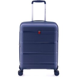 Gladiator 0800 4 Rollen Kabinentrolley 55 cm mit Dehnfalte  Variante 3