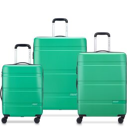 Delsey Paris x United Colors of Benetton Now Hardside 4-Rollen Kofferset 3 tlg. mit Dehnfalte  Variante 1