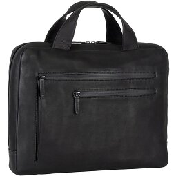 Leonhard Heyden Den Haag Aktentasche Leder 38 cm Laptopfach  Variante 4