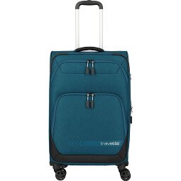 Travelite Kick Off 4 Rollen Trolley M 67 cm mit Dehnfalte  Variante 2