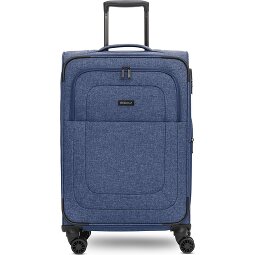 Redolz Essentials 12 MEDIUM 4-Rollen Trolley 67 cm mit Dehnfalte  Variante 2