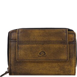 Greenburry Destressed Geldbörse RFID Schutz Leder 13.5 cm  Variante 1