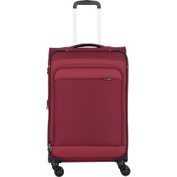 d&n Travel Line 9504 4 Rollen Trolley M 67 cm mit Dehnfalte  Variante 2